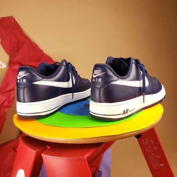Nike Air Force 1 midnight navy and white - Picture 5 of 10